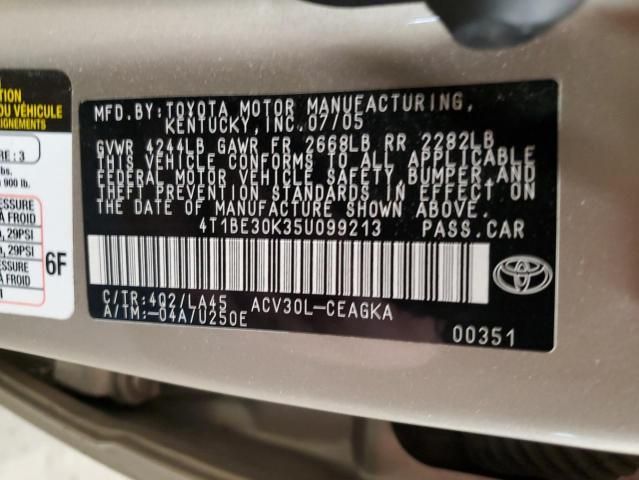 2005 Toyota Camry LE