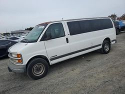 Chevrolet Express salvage cars for sale: 2000 Chevrolet Express G3500