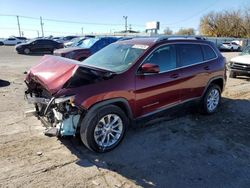 Jeep Grand Cherokee salvage cars for sale: 2019 Jeep Cherokee Latitude