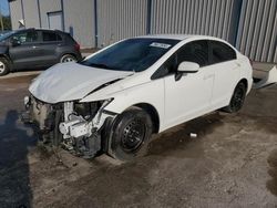 Honda Civic salvage cars for sale: 2015 Honda Civic LX