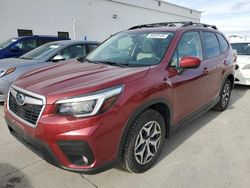 Subaru salvage cars for sale: 2021 Subaru Forester Premium