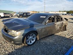 BMW 7 Series salvage cars for sale: 2007 BMW 750 I