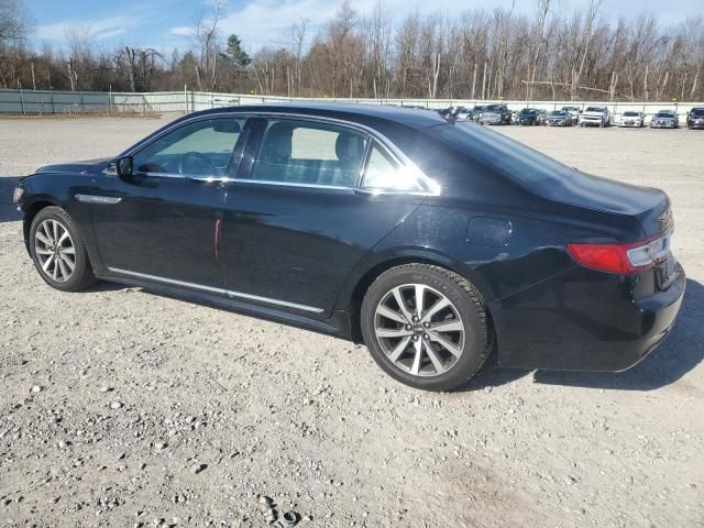 2018 Lincoln Continental Premiere