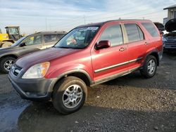 Honda crv salvage cars for sale: 2002 Honda CR-V EX