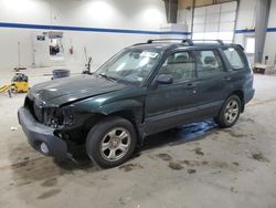 Subaru salvage cars for sale: 2003 Subaru Forester 2.5X