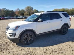 Ford salvage cars for sale: 2017 Ford Explorer XLT