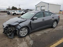 Nissan salvage cars for sale: 2020 Nissan Sentra S