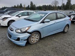 Hyundai Accent salvage cars for sale: 2014 Hyundai Accent GLS