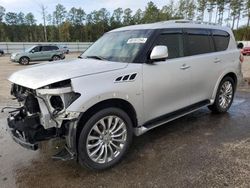 Infiniti qx80 salvage cars for sale: 2016 Infiniti QX80