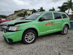 Dodge Journey salvage cars for sale: 2015 Dodge Journey SXT