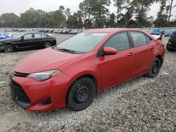 Toyota Corolla salvage cars for sale: 2017 Toyota Corolla L