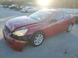 Honda Accord ex salvage cars for sale: 2003 Honda Accord EX