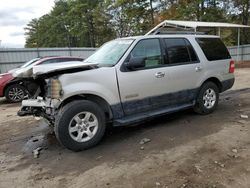 Ford Expedition salvage cars for sale: 2007 Ford Expedition XLT