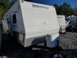 Keystone Travel Trailer salvage cars for sale: 2008 Keystone Travel Trailer