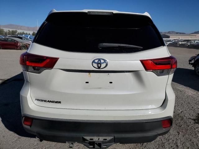 2018 Toyota Highlander LE