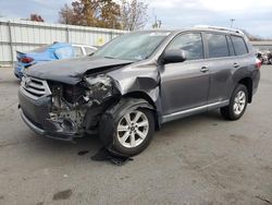 Toyota Highlander salvage cars for sale: 2011 Toyota Highlander Base