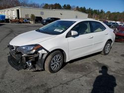 Toyota Corolla salvage cars for sale: 2018 Toyota Corolla L