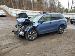 Subaru Forester salvage cars for sale: 2018 Subaru Forester 2.5I Premium