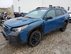 Subaru Outback wi salvage cars for sale: 2023 Subaru Outback Wilderness