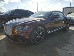 Bentley Continental salvage cars for sale: 2020 Bentley Continental GT