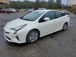 Salvage cars for sale from Copart Gaston, SC: 2017 Toyota Prius