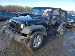 Jeep Wrangler salvage cars for sale: 2013 Jeep Wrangler Sport