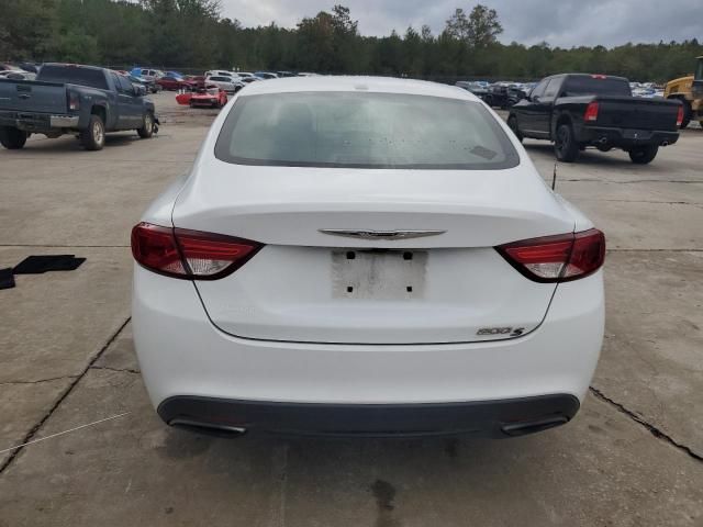 2016 Chrysler 200 S