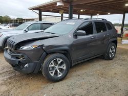 Jeep Cherokee salvage cars for sale: 2018 Jeep Cherokee Trailhawk