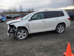 Toyota Highlander salvage cars for sale: 2008 Toyota Highlander Limited