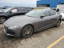 Maserati salvage cars for sale: 2018 Maserati Ghibli S