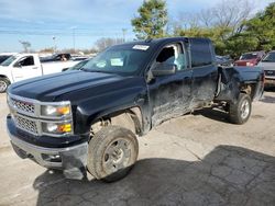 Chevrolet Silverado k1500 lt salvage cars for sale: 2015 Chevrolet Silverado K1500 LT