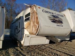 Keystone salvage cars for sale: 2005 Keystone Copper CAN