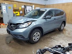 Honda salvage cars for sale: 2012 Honda CR-V LX