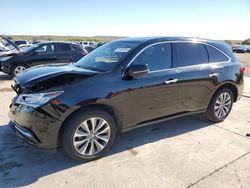 Acura mdx salvage cars for sale: 2015 Acura MDX Technology