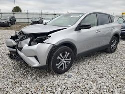 Toyota rav4 salvage cars for sale: 2018 Toyota Rav4 LE