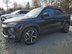 Chevrolet Trailblzr salvage cars for sale: 2021 Chevrolet Trailblazer RS