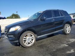 Mercedes-Benz m-Class salvage cars for sale: 2014 Mercedes-Benz ML 350