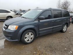 Salvage cars for sale from Copart London, ON: 2013 Dodge Grand Caravan Crew