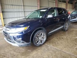 Mitsubishi salvage cars for sale: 2017 Mitsubishi Outlander ES