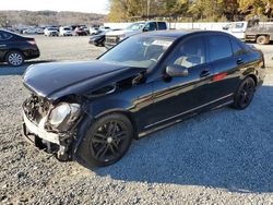 Mercedes-Benz c-Class salvage cars for sale: 2013 Mercedes-Benz C 300 4matic