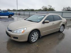 Honda Accord ex Vehiculos salvage en venta: 2007 Honda Accord EX