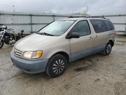 Toyota Sienna ce salvage cars for sale: 2003 Toyota Sienna CE