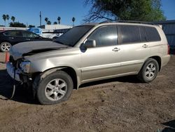 Toyota Highlander salvage cars for sale: 2001 Toyota Highlander