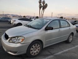 Toyota salvage cars for sale: 2003 Toyota Corolla CE