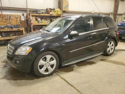 Mercedes-Benz m-Class salvage cars for sale: 2010 Mercedes-Benz ML 350 Bluetec