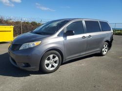 Toyota Sienna salvage cars for sale: 2017 Toyota Sienna