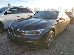 BMW 7 Series salvage cars for sale: 2018 BMW 750 XI