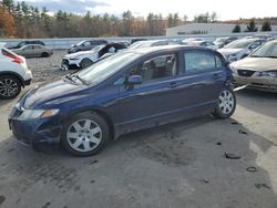 Honda Civic salvage cars for sale: 2009 Honda Civic LX