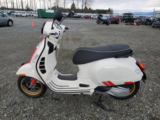 2022 Vespa Motorcycle