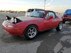 Mazda salvage cars for sale: 1992 Mazda MX-5 Miata